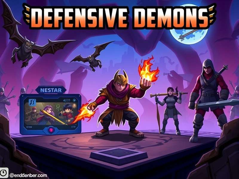 Defensive Demons Game Cover Art